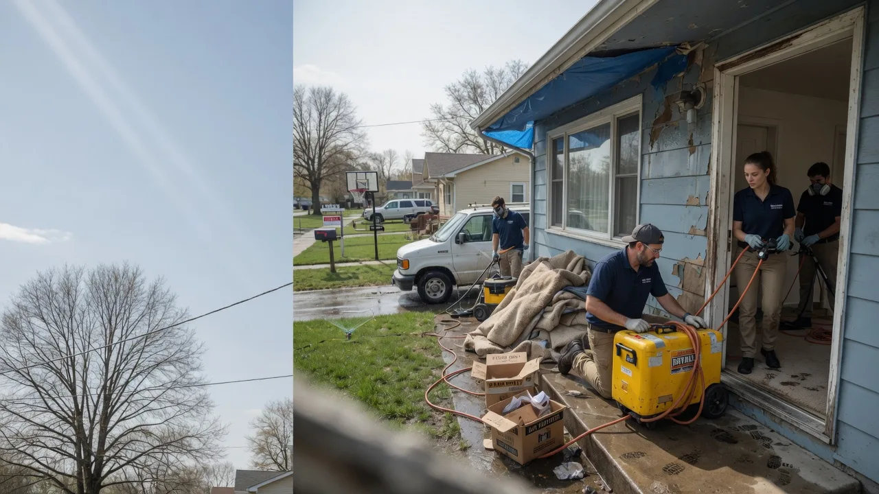 Basement Flood Cleanup in Myersville, MD near me